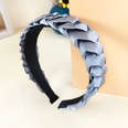 Korean Style DoughTwist Style Plaits Headband Fabric Candy Color Pressure NonSlip Headband Wide Edge Sweet AllMatching Pure Color AllMatching Hair Accessoriespicture12